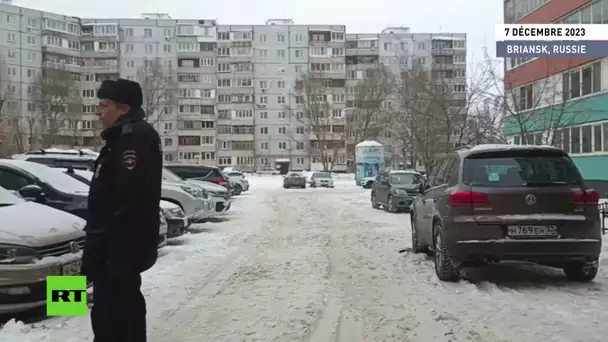 Fusillade à Briansk : la police est en faction devant le domicile de la jeune assaillante