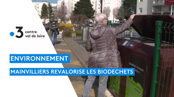 Mainvilliers met à disposition de ses habitants un composteur pour valoriser leurs biodéchets