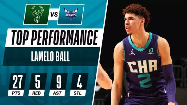 LaMelo Ball Dazzles With Career-High 27 PTS In Win 🙌