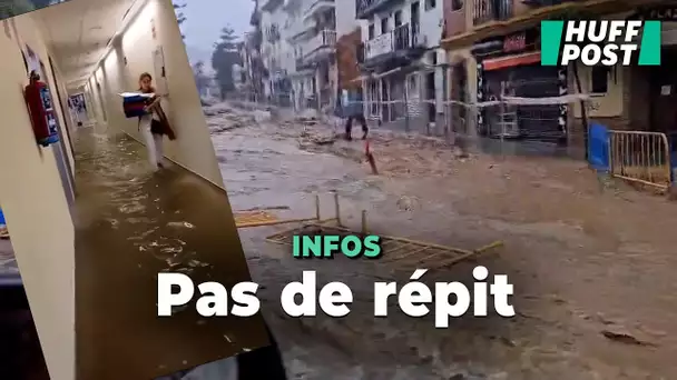 L’Espagne à nouveau sous l’eau, deux semaines après des inondations dévastatrices
