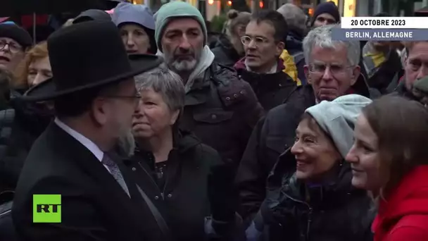 La communauté juive de Berlin organise une veillée après l'attentat
