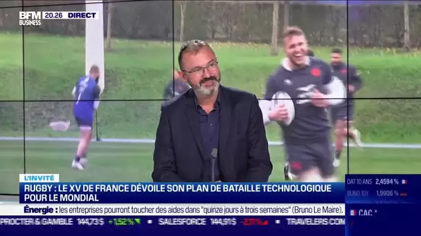 Des ballons de rugby connectés avec SAS France