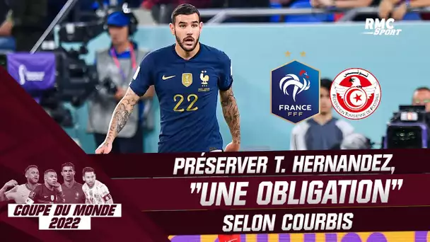 Tunisie - France : Ne pas faire jouer Theo Hernandez, "une obligation" selon Courbis