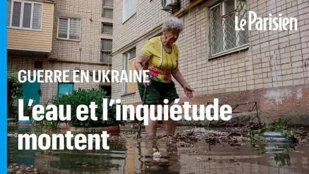 En Ukraine, l'inquiétude prime après la destruction du barrage de Kakhovka