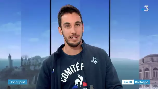 Quelles ambitions pour le parasport ? Antoine Laudrin, invité du 19/20 de France 3 Bretagne