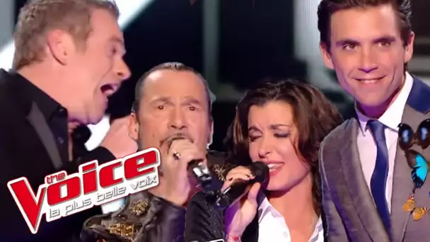 Prince – Kiss | Mika, Jenifer, Garou et  Florent Pagny | The Voice France 2014│Quart de Finale
