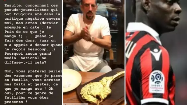 Ribéry s'énerve et fracasse sur Instagram !! Sarr perplexe sur Balotelli à l'OM, van persie grand pe