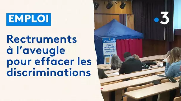 Insolite : des recrutements à l'aveugle pour ces chercheurs d'emploi