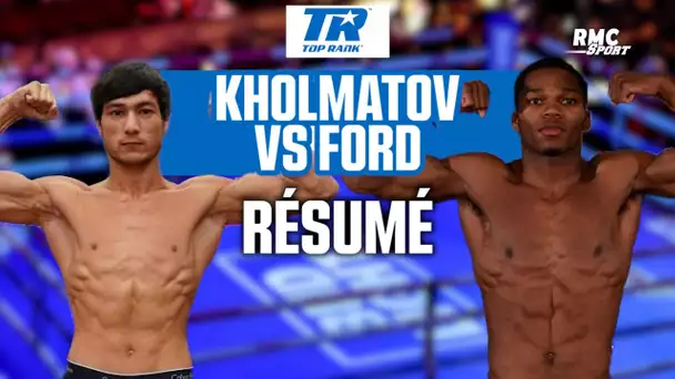 Résumé boxe : une guerre et un TKO in extremis... Kholmatov-Ford a tenu toutes promesses