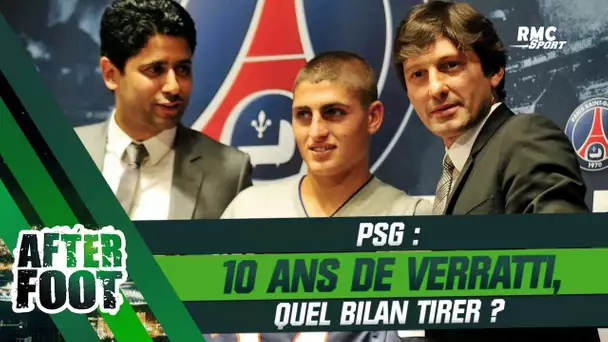 Verratti fête ses 10 ans au PSG : quel bilan ? (After Foot)