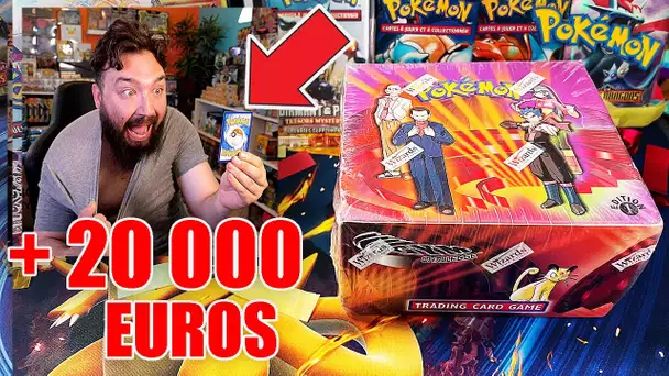 OUVERTURE D'UN DISPLAY POKEMON WIZARD A 20 000 EUROS GYM CHALLENGE ED1 Spécial 2 MILLIONS D'ABONNES