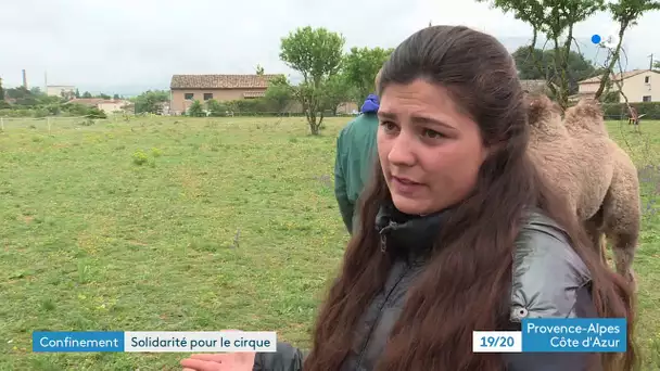 Solidarité avec un cirque familial confiné dans le Luberon (84)