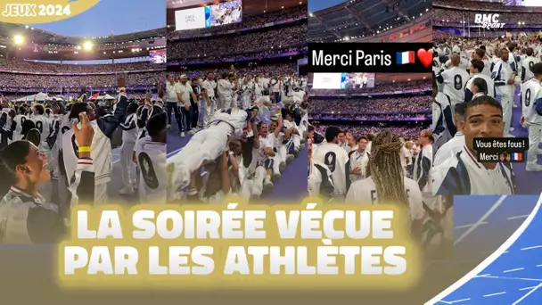 JO 2024 : Défilé, chorale, paquito... La cérémonie vécue par les athlètes