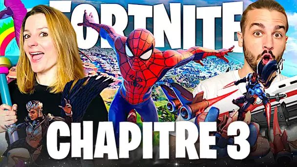 LE CHAPITRE 3 EST ARRIVÉ SUR FORTNITE ! ON ACHETE LE PASSE DE COMBAT DU CHAPITRE 3 !