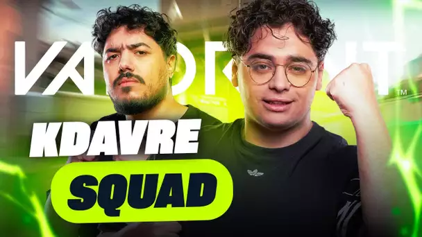 RETOUR DE LA KDAVRE SQUAD PLUS SI KDAVRE SUR VALORANT AVEC LA KTV