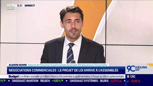 Alexis Izard (Député) : Négociations commerciales, le projet de loi arrive à l'Assemblée