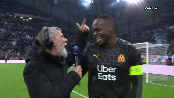 La réaction de Steve Mandanda après l'Olympico