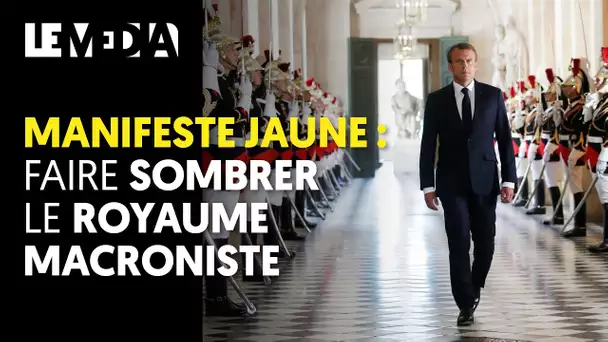 MANIFESTE JAUNE : FAIRE SOMBRER LE ROYAUME MACRONISTE