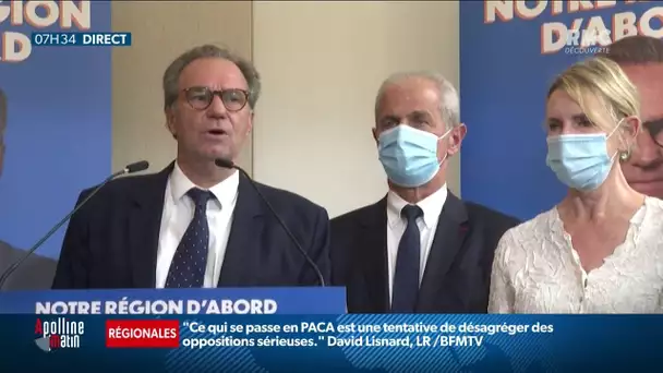 La droite en colère après l'alliance LR / LREM pour faire barrage au RN aux régionales
