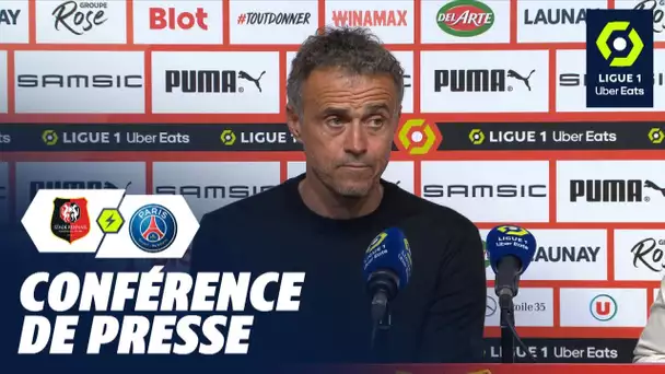 Conférence de presse STADE RENNAIS FC - PARIS SAINT-GERMAIN (1-3)  / 2023/2024