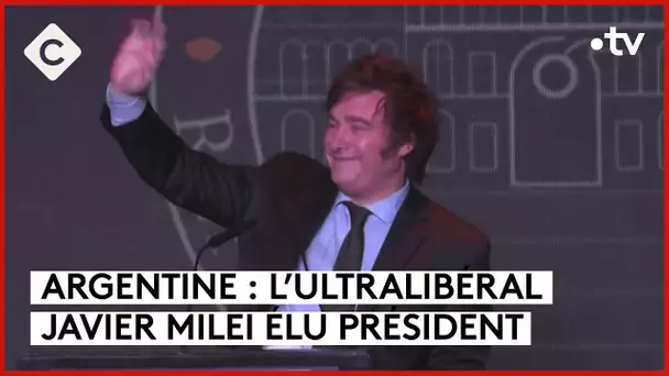 Argentine : l’ultralibéral Javier Milei élu président - Le 5/5 - C à Vous - 20/11/2023