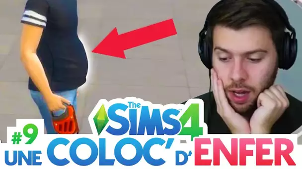 JE SUIS ENCEINTE ! - COLOC&#039; D&#039;ENFER - EP 9 - SIMS 4