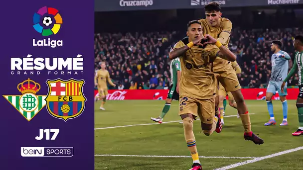 Résumé : Le Barça caracole en tête et se paie le Real Betis