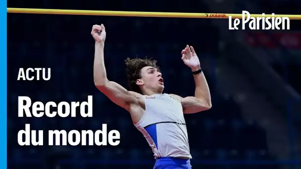 Avec un saut à 6,19 m, le prodige de la perche Armand Duplantis bat son propre record du monde