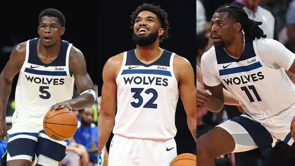 Anthony Edwards, Karl-Anthony Towns & Naz Reid Lead The Way In Timberwolves Win In Abu Dhabi!