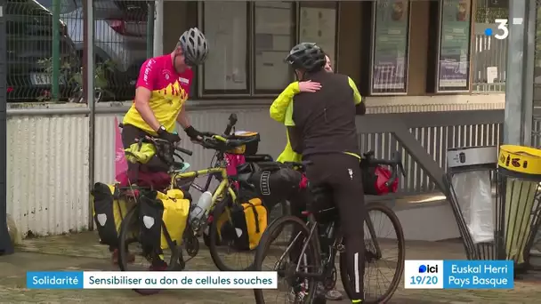 6000 kilomètres en vélo pour sensibiliser au don de cellules souches