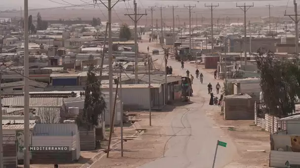 MEDITERRANEO – En Jordanie, visite du camp de réfugiés de Zaatari