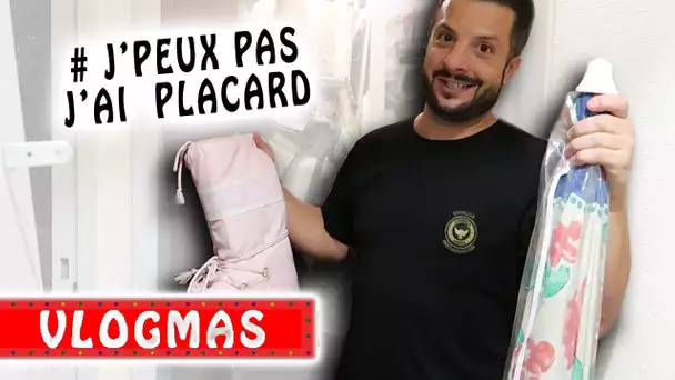 VLOGMAS 22 : J&#039;peux pas j&#039;ai placard ! 😂