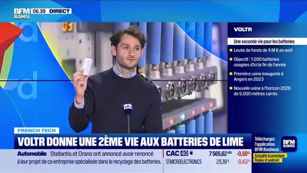 French Tech : VoltR donne une deuxième vie aux batteries de Lime
