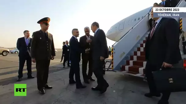 Sergueï Lavrov est arrivé en Iran pour participer à la réunion sur le Caucase du Sud
