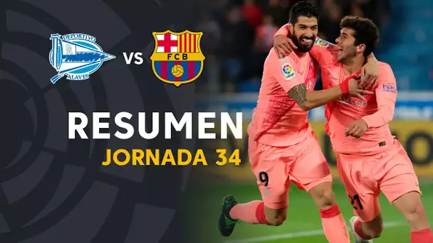 Resumen de Deportivo Alavés vs FC Barcelona (0-2)