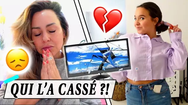 QUI L’A CASSÉ ?! 😫, HAUL JEN ET JESSY DESSINE SUR LA TABLE 😱 !