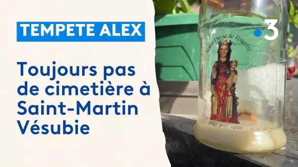 Tempête Alex : le point sur le cimetière de Saint-Martin Vésubie