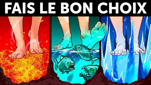 10 Énigmes de Survie où tu Devras Bien Réfléchir Afin de Faire le Bon Choix