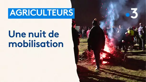 Colère des agriculteurs : une nuit de mobilisation sur l'autoroute A35