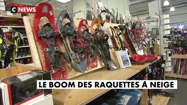 Vacances de Noël : le boom des raquettes à neige