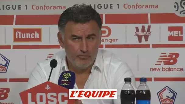 Galtier «Notre victoire est méritée» - Foot - L1 - LOSC