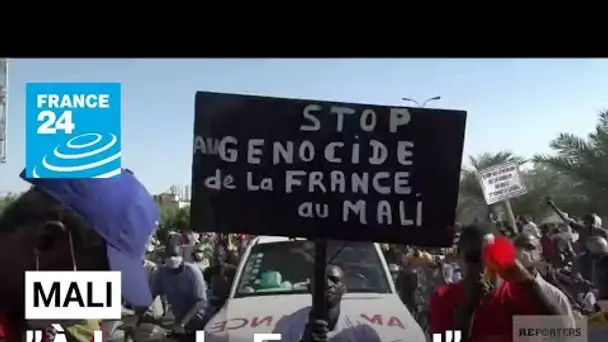 "À bas la France !" : Au cœur d'une manifestation antifrançaise au Mali • FRANCE 24