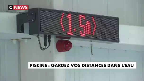 Piscine : des caméras intelligentes pour respecter les distances