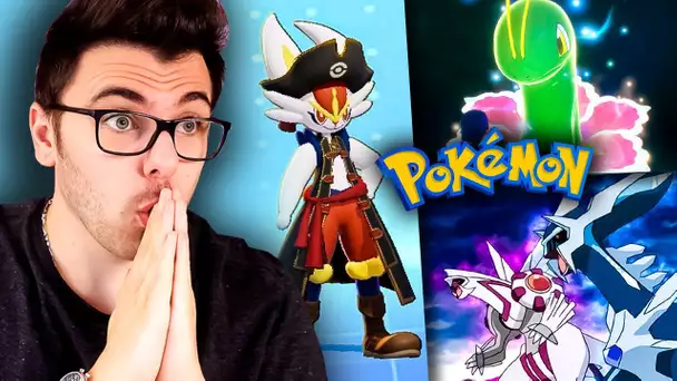 Pokemon Diamant & Perle Remake, New Pokemon Snap, Pokemon Unite, Annonces, 25 ans : On en est où ?