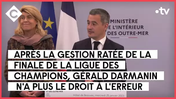 Mondial de rugby, Pape, JO : les défis du Ministre de l’Intérieur - La Story - C à Vous - 01/02/2023