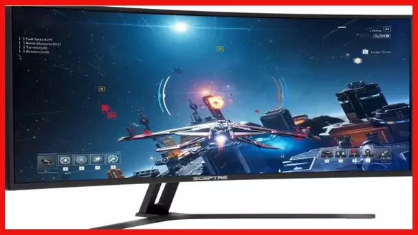 Sceptre Curved 32-inch Gaming Monitor up to 185Hz DisplayPort 165Hz 144Hz HDMI AMD FreeSync Build-in