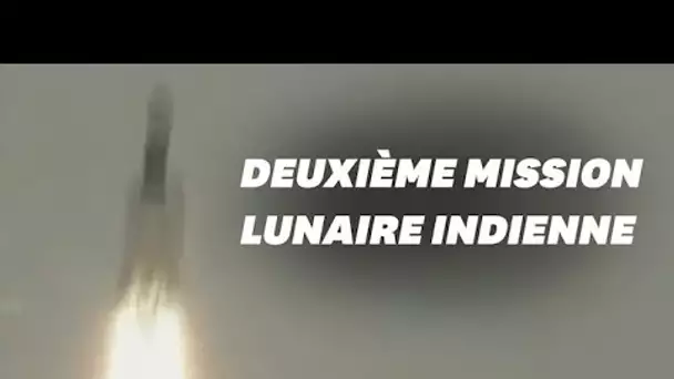 L'Inde envoie sa sonde Chandrayaan-2 devant se poser sur la lune