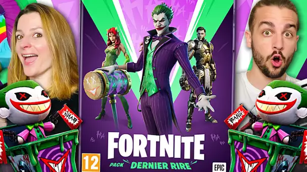 ON ACHETE LE NOUVEAU SKIN DU JOKER ! | PACK DERNIER RIRE FORTNITE 4K DUO SAISON 4