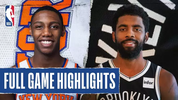 KNICKS at NETS | Kyrie, RJ Barrett Square Off in Battle of New York | Oct. 25, 2019
