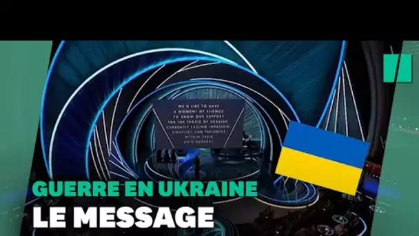 Aux Oscars, une minute de silence en hommage à l'Ukraine